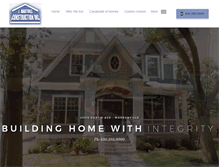 Tablet Screenshot of martinezbuilders.com
